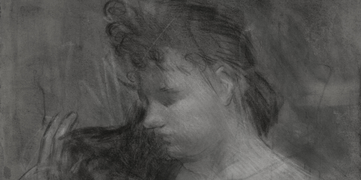 Black and white sketch of woman in profile with eyes closed with bible verse Hosea 14:9 about wisdom and discernment